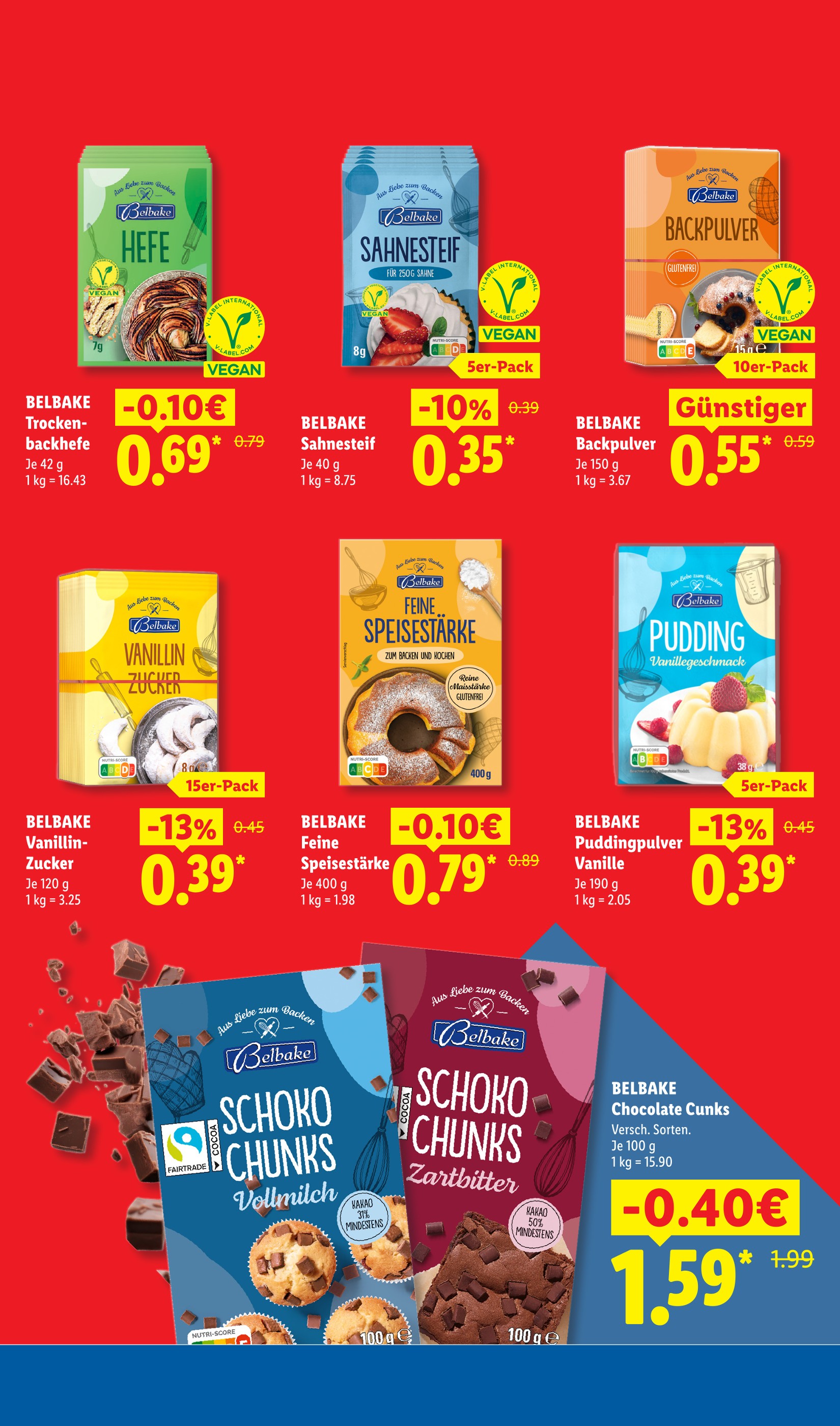 Backpulver Angebot im aktuellen Lidl Prospekt auf Seite 17